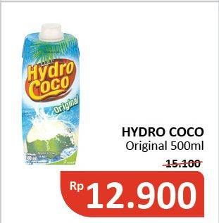 Promo Harga HYDRO COCO Minuman Kelapa Original Original 500 ml - Alfamidi