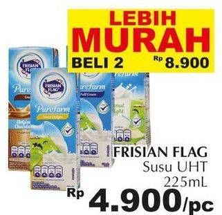 Promo Harga FRISIAN FLAG Susu UHT Purefarm per 2 pcs 225 ml - Giant