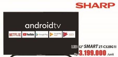 Promo Harga Sharp LED Android TV 32  - Hari Hari