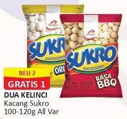 Promo Harga DUA KELINCI Kacang Sukro All Variants 100 gr - Alfamart