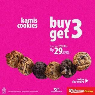 Promo Harga Richeese Factory Cookies  - Richeese Factory