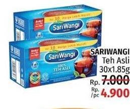 Promo Harga Sariwangi Teh Asli 30 pcs - LotteMart