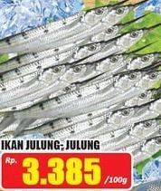 Promo Harga Ikan Julung Julung per 100 gr - Hari Hari