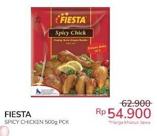 Promo Harga Fiesta Ayam Siap Masak Spicy Chick 500 gr - Indomaret