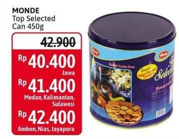 Promo Harga MONDE Top Selected Biscuits 450 gr - Alfamidi
