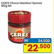 Promo Harga Ceres Choco Spread Choco Hazelnut 200 gr - Indomaret