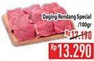 Promo Harga Daging Rendang Sapi Spesial per 100 gr - Hypermart