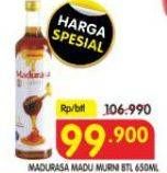 Promo Harga Madurasa Madu Murni 650 ml - Superindo