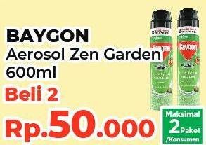 Promo Harga BAYGON Insektisida Spray Zen Garden 675 ml - Yogya