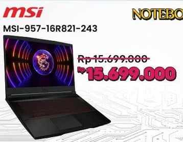 Promo Harga MSI MSI-957-16R821-243  - COURTS