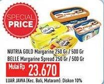 Promo Harga Nutria Gold Margarine/Belle Margarine Spread  - Hypermart
