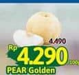 Promo Harga Pear Golden per 100 gr - Alfamidi