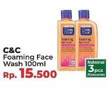 Promo Harga CLEAN & CLEAR Facial Wash 100 ml - Yogya