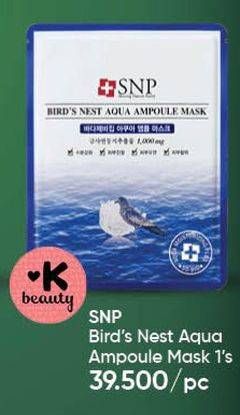 Promo Harga SNP Ampoule Series Face Mask Birds Nest  - Guardian