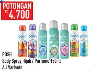 Promo Harga Body Spray Hijab / Perfume 150ml All Variant  - Hypermart
