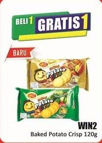 Promo Harga Win2 Baked Potato Crisp 120 gr - Hari Hari