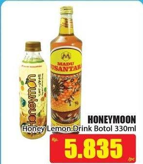 Promo Harga HONEYMON Honey Lemon Drink 330 ml - Hari Hari