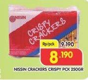 Promo Harga NISSIN Crispy Crackers 250 gr - Superindo