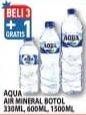 Promo Harga AQUA Air Mineral 330 ml - Hypermart
