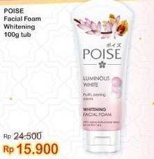 Promo Harga POISE Facial Foam Luminous White 100 gr - Indomaret