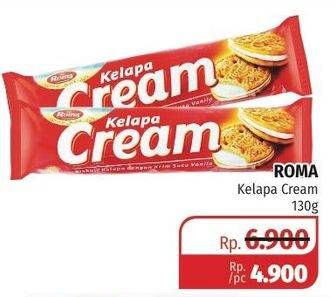 Promo Harga ROMA Kelapa Cream 130 gr - Lotte Grosir