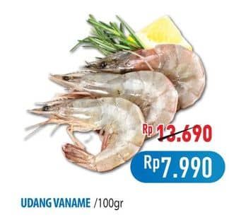 Promo Harga Udang Vanamae per 100 gr - Hypermart