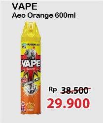 Promo Harga Fumakilla Vape Aerosol Orange 600 ml - Alfamart