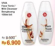 Promo Harga VIVA Face Tonik/ Milk Cleanser Bengkoang 100 mL  - Indomaret