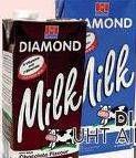 Promo Harga DIAMOND Milk UHT All Variants 1 ltr - LotteMart