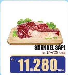 Promo Harga Daging Sengkel (Shankle) per 100 gr - Hari Hari