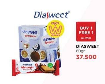 Promo Harga Diasweet Sweetener 50 pcs - Watsons