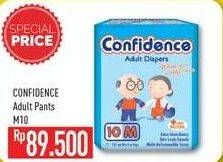 Promo Harga CONFIDENCE Adult Diapers Pants M10 10 pcs - Hypermart