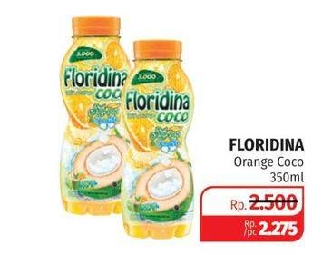 Promo Harga FLORIDINA Juice Pulp Orange Coco 350 ml - Lotte Grosir