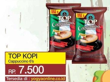 Promo Harga Top Coffee Cappuccino per 6 sachet - Yogya