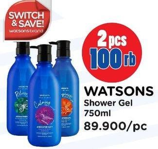 Promo Harga WATSONS Shower Gel 750 ml - Watsons