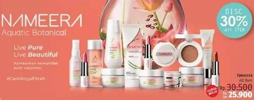 Promo Harga NAMEERA Skincare  - LotteMart