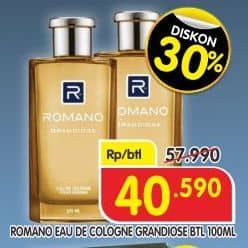 Promo Harga Romano Eau De Cologne Grandiose 100 ml - Superindo