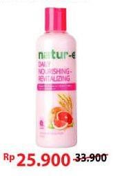 Promo Harga NATUR-E Hand Body Lotion Daily Nourishing 245 ml - Alfamart