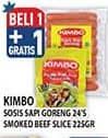 Promo Harga Kimbo Sosis Sapi Goreng/Smoked Beef  - Hypermart