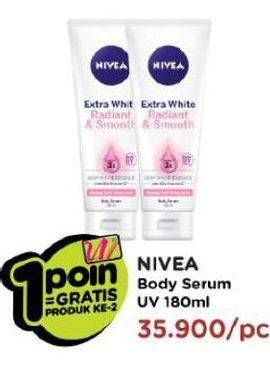 Promo Harga NIVEA Body Serum All Variants 180 ml - Watsons