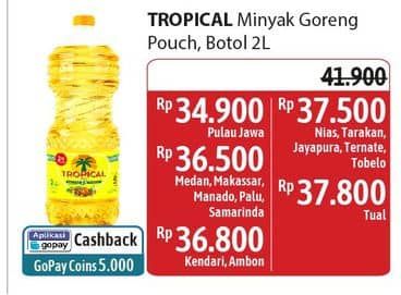 Promo Harga Tropical Minyak Goreng Pouch/Botol  - Alfamidi