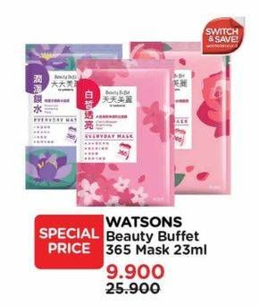 Promo Harga Watsons Beauty Buffet 365 Daily Mask  - Watsons