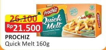 Promo Harga Prochiz Quick Melt 160 gr - Alfamart