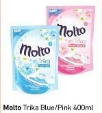 Promo Harga MOLTO Trika Blue, Pink 400 ml - Carrefour