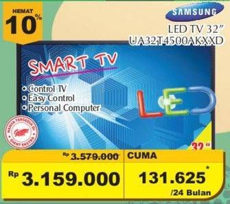 Promo Harga SAMSUNG UA32T4500 | Smart TV 32"  - Giant