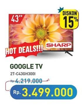 Promo Harga Sharp 2T-C43GH3000i  - Hypermart