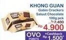 Promo Harga Khong Guan Gabin Coklat 100 gr - Indomaret