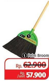 Promo Harga CLEAN MATIC Palm Broom  - Lotte Grosir