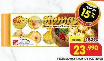 Promo Harga FIESTA Siomay Ayam 180 gr - Superindo