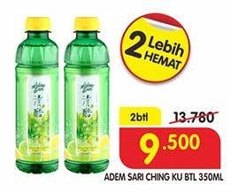 Promo Harga ADEM SARI Ching Ku per 2 kaleng 350 ml - Superindo